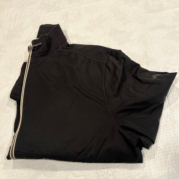 Tommy Bahama black bomber jacket XL men - Picture 1 of 11